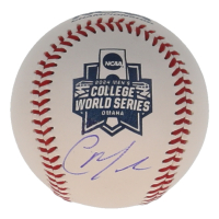 Christian Moore Signed 2024 NCAA Championship Baseball (Beckett) at PristineAuction.com