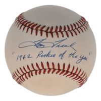 Tom Tresh Signed OAL Baseball Inscribed "1962 Rookie of the Year" (JSA) at PristineAuction.com