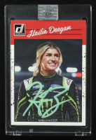 Hailie Deegan Signed 2023 Donruss Retro #167 (PA) at PristineAuction.com