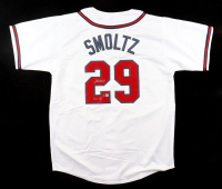 John Smoltz Signed Jersey Inscribed "HOF 15" (Beckett) at PristineAuction.com