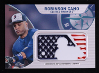 Robinson Cano 2017 Topps Independence Day MLB Logo Patch #IDMLRC at PristineAuction.com