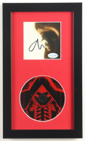 The Weeknd Signed Custom Framed "Hurry Up Tomorrow" CD Album Insert Display (ACOA) at PristineAuction.com