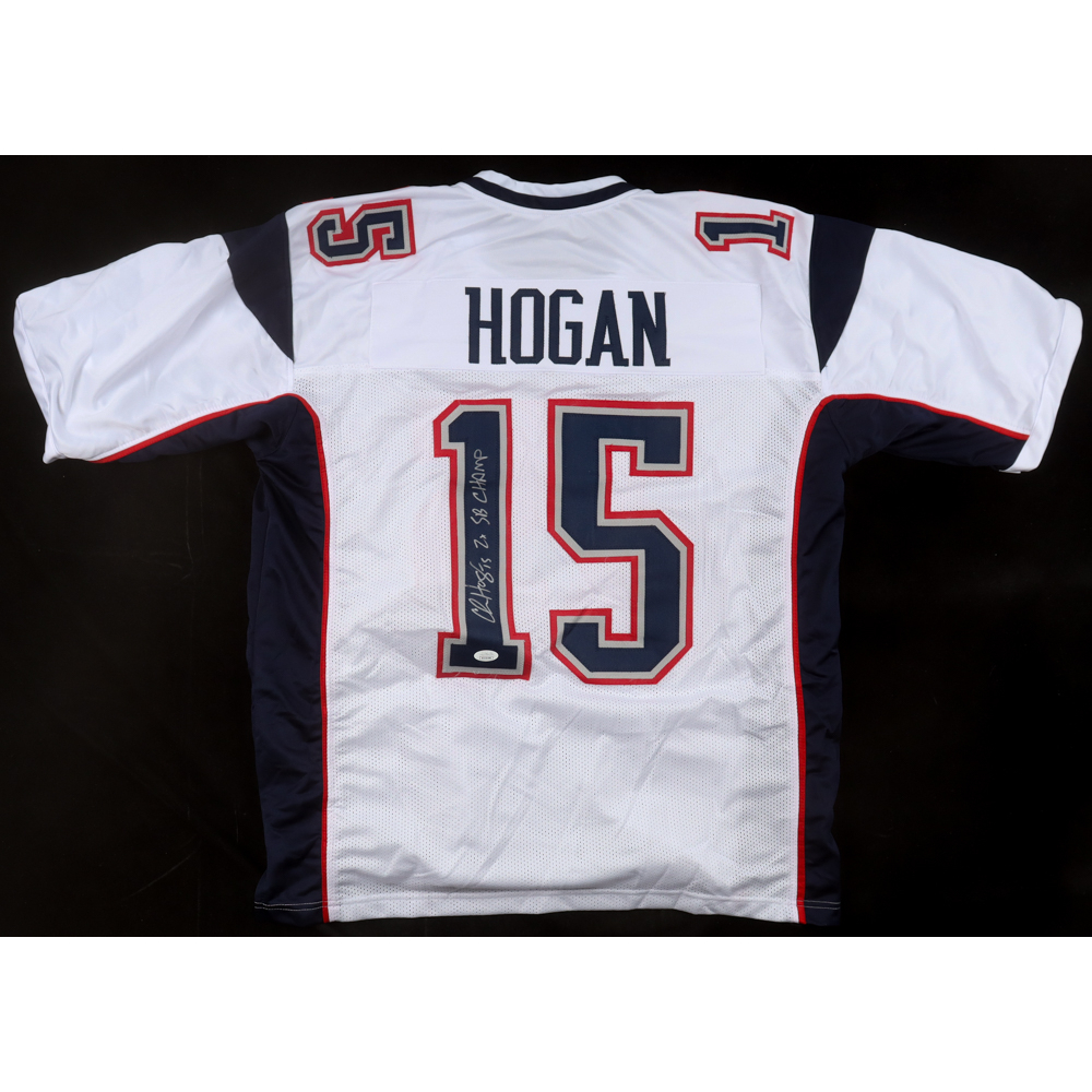Chris Hogan Signed Jersey Inscribed "2x SB CHAMP" (JSA) at PristineAuction.com