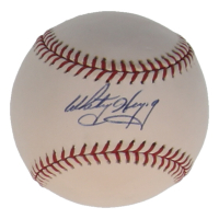 Whitey Herzog Signed OML Cal Ripken Jr. Commemorative Logo Baseball (JSA) at PristineAuction.com