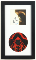 The Weeknd Signed Custom Framed "Hurry Up Tomorrow" CD Album Insert Display (ACOA) at PristineAuction.com