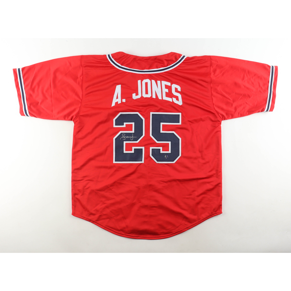 Andruw Jones Signed Jersey (AWM) at PristineAuction.com