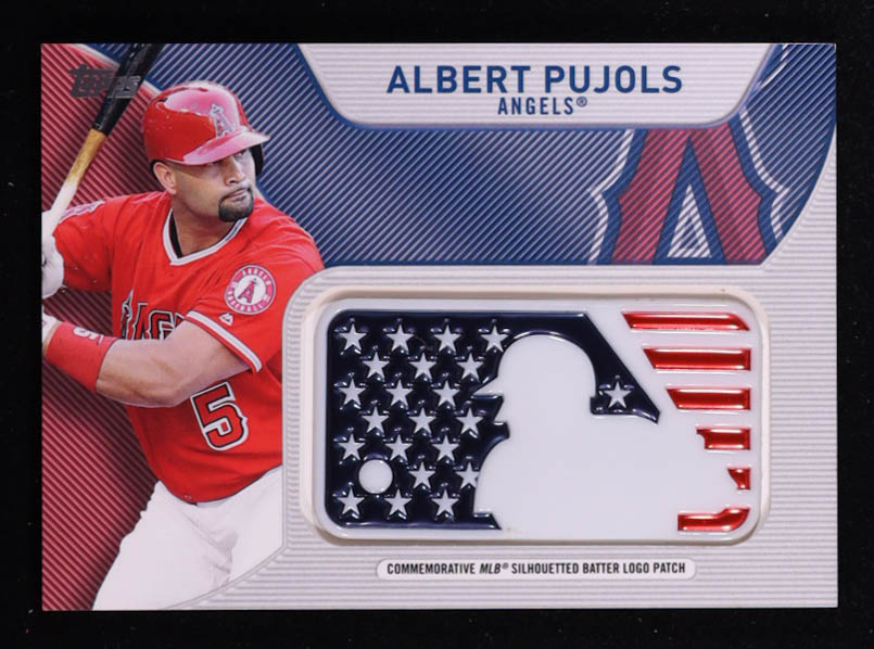 Albert Pujols 2017 Topps Independence Day MLB Logo Patch #IDMLAP at PristineAuction.com Albert Pujols 2017 Topps Independence Day MLB Logo Patch #IDMLAP at PristineAuction.com