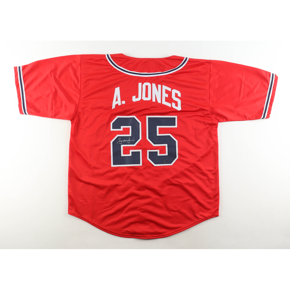 Andruw Jones Signed Jersey (AWM) at PristineAuction.com