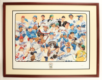 "Cy Young Legacy Award Winners" Custom Framed Poster Signed by (26) with  Tom Seaver, Steve Carlton, Rollie Fingers, Gaylord Perry, Jim Palmer, Dwight Gooden (JSA) at PristineAuction.com