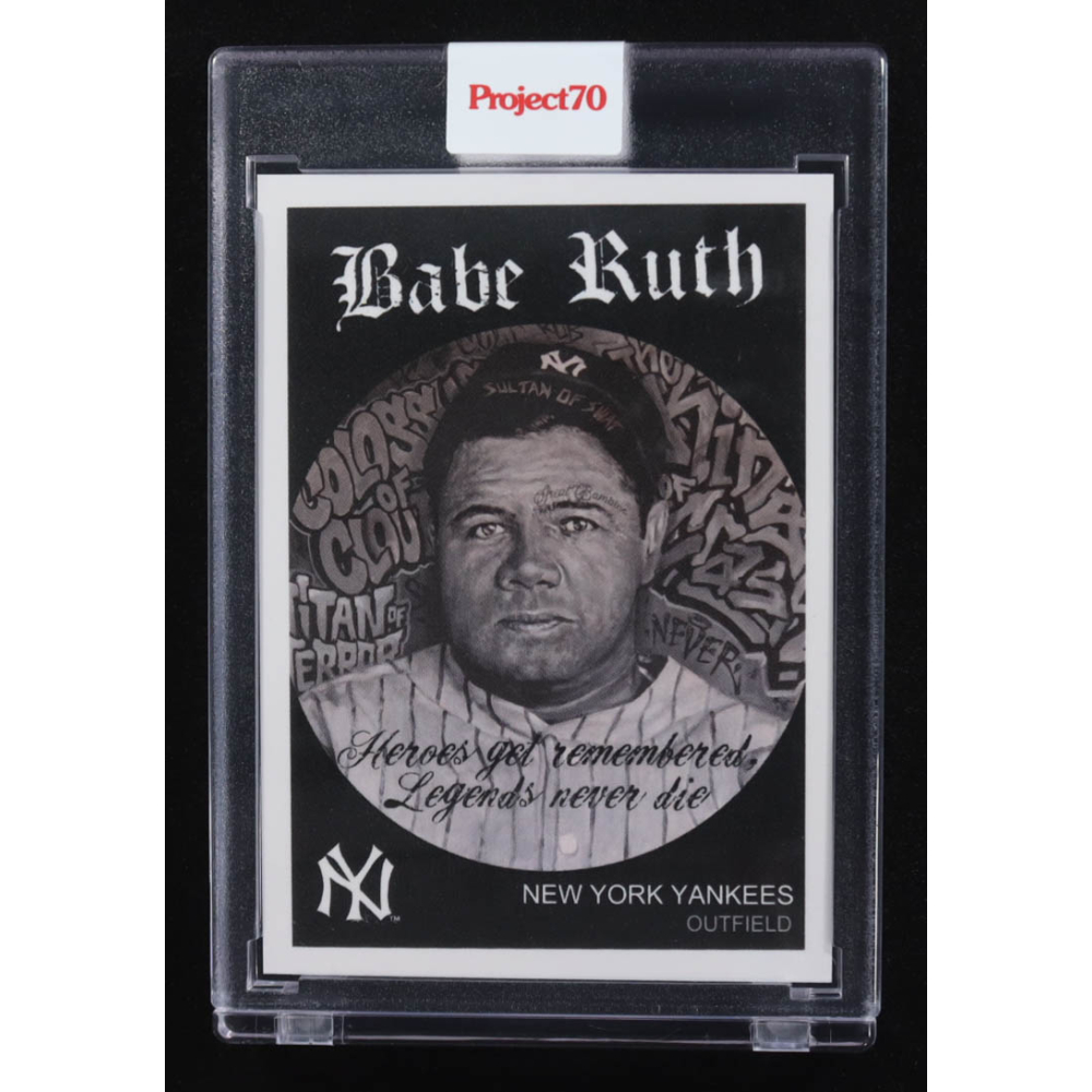Babe Ruth 2021 Topps Project70 #256 / Jonas Never at PristineAuction.com