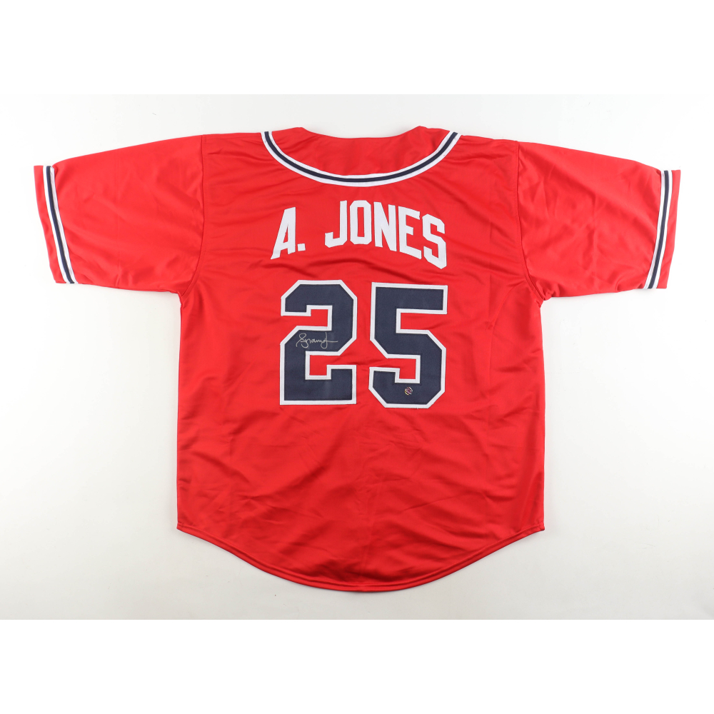 Andruw Jones Signed Jersey (AWM) at PristineAuction.com