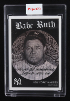 Babe Ruth 2021 Topps Project70 #256 / Jonas Never at PristineAuction.com