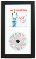 Machine Gun Kelly Signed Custom Framed "Lost Americana" CD Album Insert Display (ACOA) at PristineAuction.com