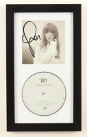 Taylor Swift Signed Custom Framed "The Tortured Poets Department" CD Album Insert Display With Disc (PSA) at PristineAuction.com