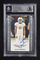 Bijan Robinson Signed 2020 Leaf Metal All-American Bowl #3 RC (BGS) at PristineAuction.com