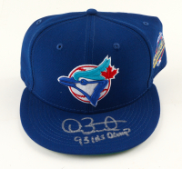 Dave Stewart Signed Blue Jays Hat Inscribed "93 WS Champ" (Beckett) at PristineAuction.com