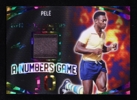 Pelé 2024 Leaf In The Game Used Numbers Game Rainbow Holo #ANG40 #24/50 at PristineAuction.com