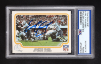 Earl Campbell Signed 1979 Fleer Team Action #21 RC (PSA) at PristineAuction.com