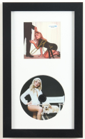 Sabrina Carpenter Signed "Man's Best Friend" Custom Framed CD Insert Display (ACOA) at PristineAuction.com