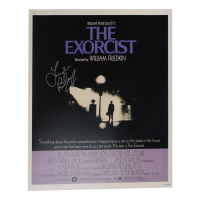 Linda Blair Signed "The Exorcist" 16x20 Poster (ACOA) at PristineAuction.com
