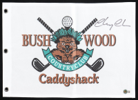 Chevy Chase Signed "Caddyshack" Bushwood Country Club Pin Flag (Beckett) at PristineAuction.com