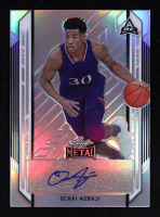Ochai Agbaji 2021-22 Leaf Metal Autographs #BAOA1 RC at PristineAuction.com