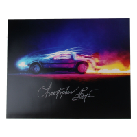 Christopher Lloyd Signed "Back to the Future" 16x20 Poster (ACOA) at PristineAuction.com