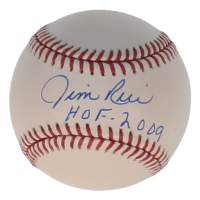 Jim Rice Signed OML Baseball Inscribed "HOF-2009" (JSA) at PristineAuction.com
