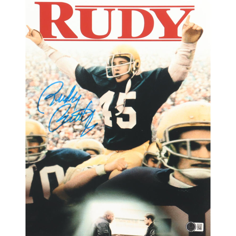 Rudy Ruettiger Signed "Rudy" 11x14 Photo (Beckett) at PristineAuction.com
