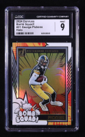 George Pickens 2024 Donruss Bomb Squad Holo #21 #067/100 (CGC 9) at PristineAuction.com