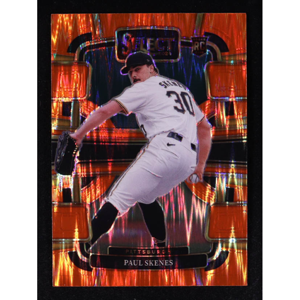 Paul Skenes 2024 Select Orange Flash #1 RC at PristineAuction.com