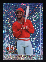 Ozzie Smith 2025 Leaf 15th Year Anniversary National Convention '90 Leaf Blue Sparkle #90B125 #5/5 at PristineAuction.com