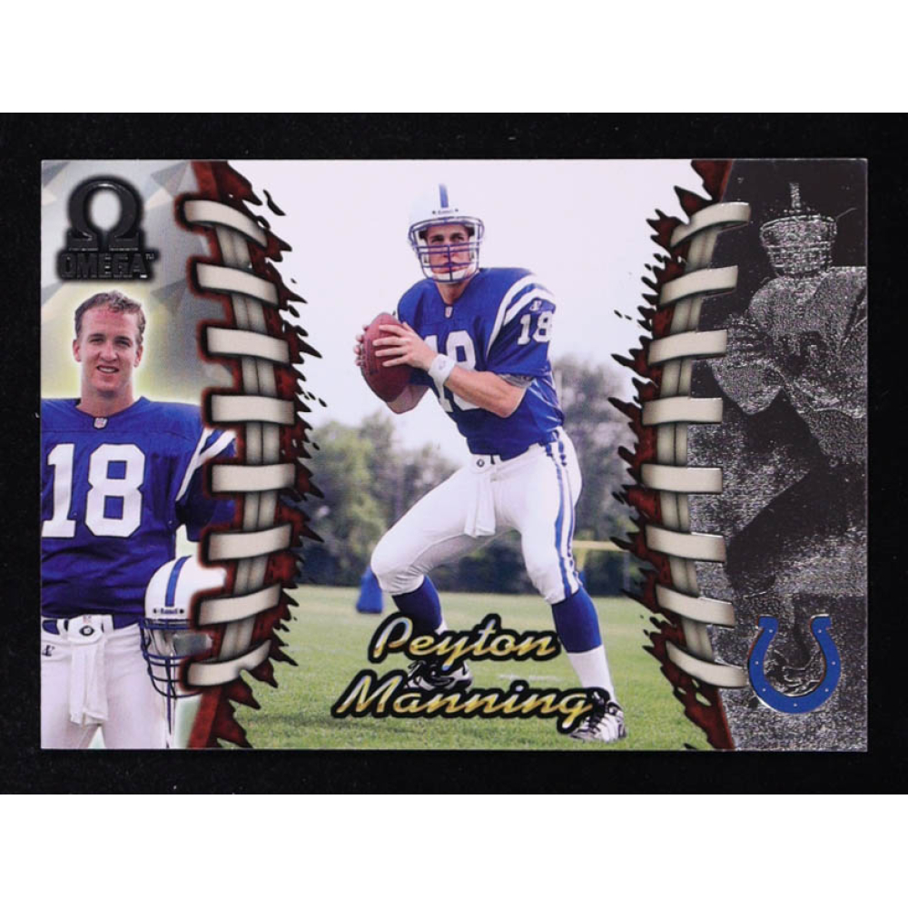 Peyton Manning 1998 Pacific Omega #101 RC at PristineAuction.com