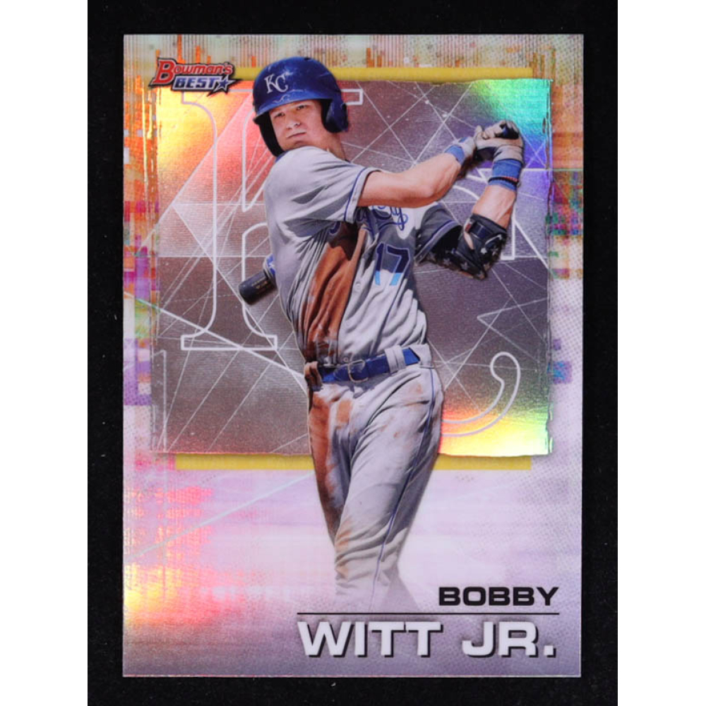 Bobby Witt Jr. 2021 Bowman's Best Refractors #15 RC at PristineAuction.com