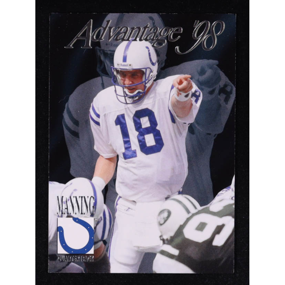 Peyton Manning 1998 Collector's Edge Advantage #189 RC at PristineAuction.com