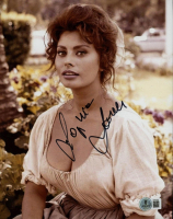 Sophia Loren Signed 8x10 Photo (Beckett) at PristineAuction.com