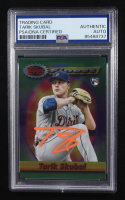Tarik Skubal Signed 2021 Topps Finest Trading Card  #198 RC (PSA | Autograph Grade PSA Authentic) at PristineAuction.com