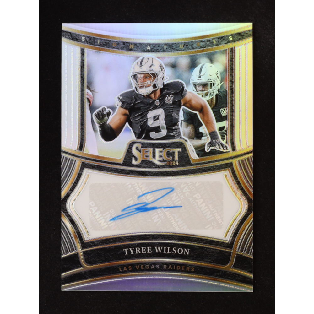 Tyree Wilson 2024 Select Signatures Prizm #32 #035/399 at PristineAuction.com
