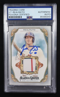 J.T. Realmuto Signed 2022 Topps Allen & Ginter Relic Trading Card #AGRB-JR (PSA | Autograph Grade PSA Authentic) at PristineAuction.com