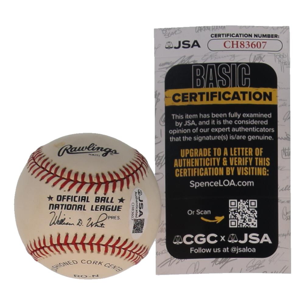 Ralph Kiner Signed ONL Baseball (JSA) at PristineAuction.com Ralph Kiner Signed ONL Baseball (JSA) at PristineAuction.com