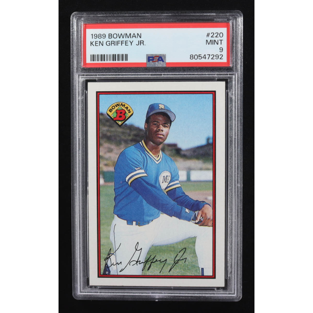 Ken Griffey Jr. 1989 Bowman #220 RC (PSA 9) at PristineAuction.com