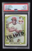 Joe Morgan 1972 Topps #752 TR (PSA 8) at PristineAuction.com