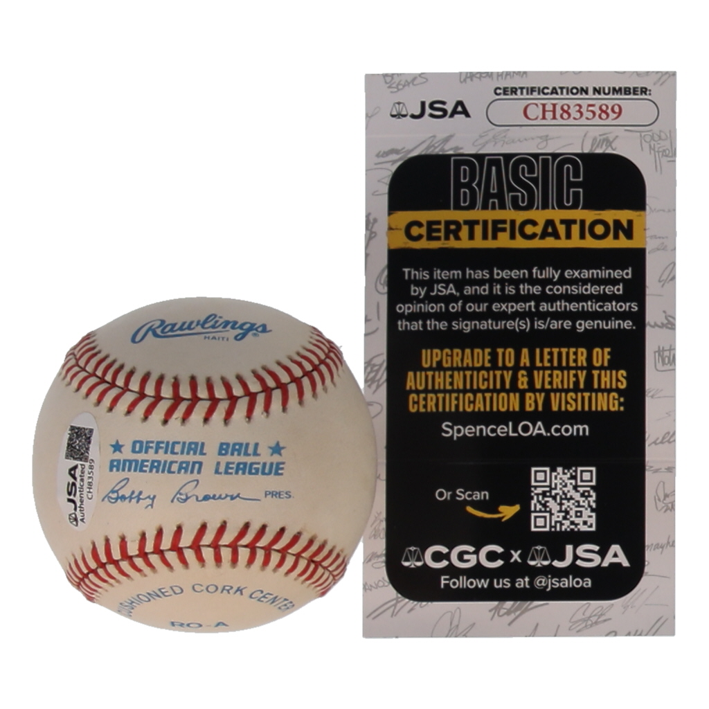 Jim Rice Signed OAL Baseball (JSA) at PristineAuction.com Jim Rice Signed OAL Baseball (JSA) at PristineAuction.com