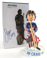 Jim Craig Signed Team USA 7" Vintage Ceramic Bobblehead (Craig) at PristineAuction.com