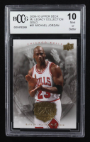Michael Jordan 2009-10 Upper Deck Michael Jordan Legacy Collection Gold #81 (BCCG 10) at PristineAuction.com