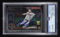 Corbin Carroll Signed 2024 Topps Trading Card All Star Rookie Cup #156 (PSA | Autograph Graded 10) at PristineAuction.com