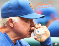 Buck Showalter Signed 11x14 Mets Photo Inscribed "1st Mets MOY" (Beckett) at PristineAuction.com