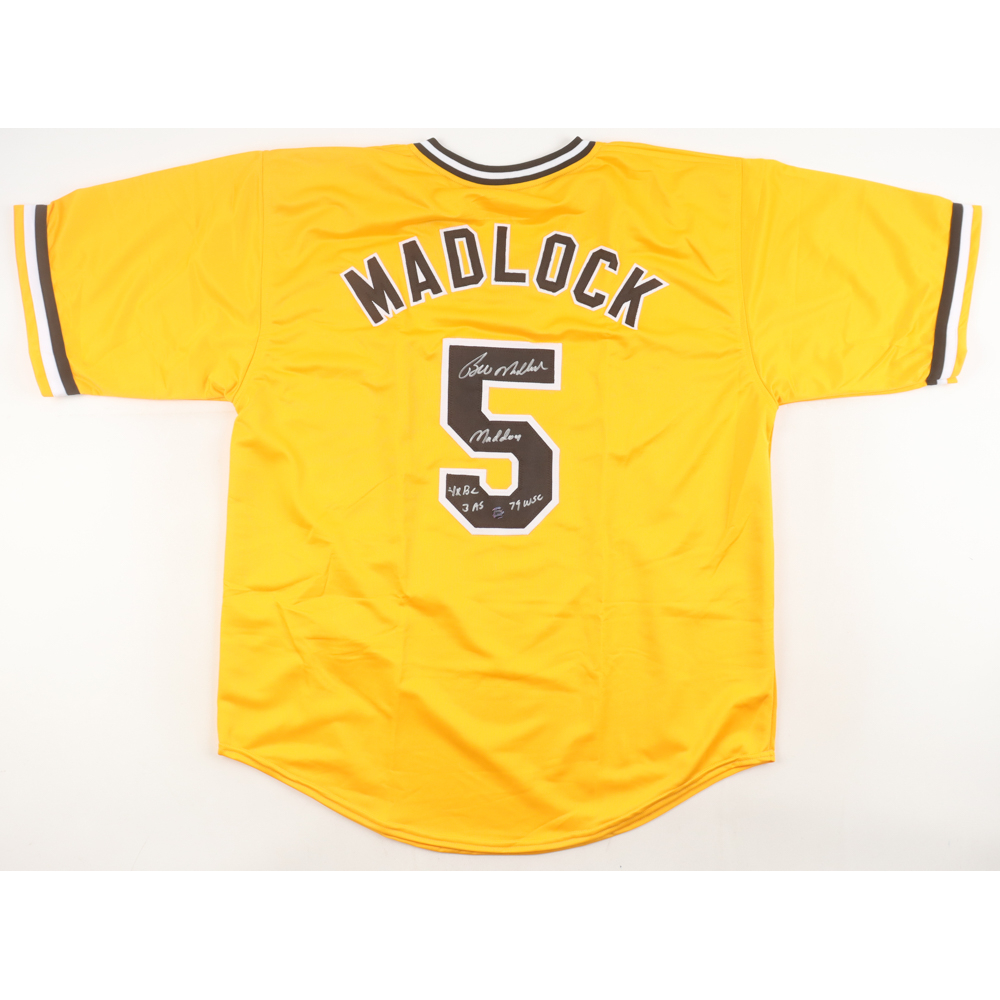 Bill Madlock Signed Jersey With Multiple Inscriptions (AWM) at PristineAuction.com