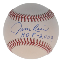 Jim Rice Signed OML Baseball Inscribed "HOF-2009" (JSA) at PristineAuction.com