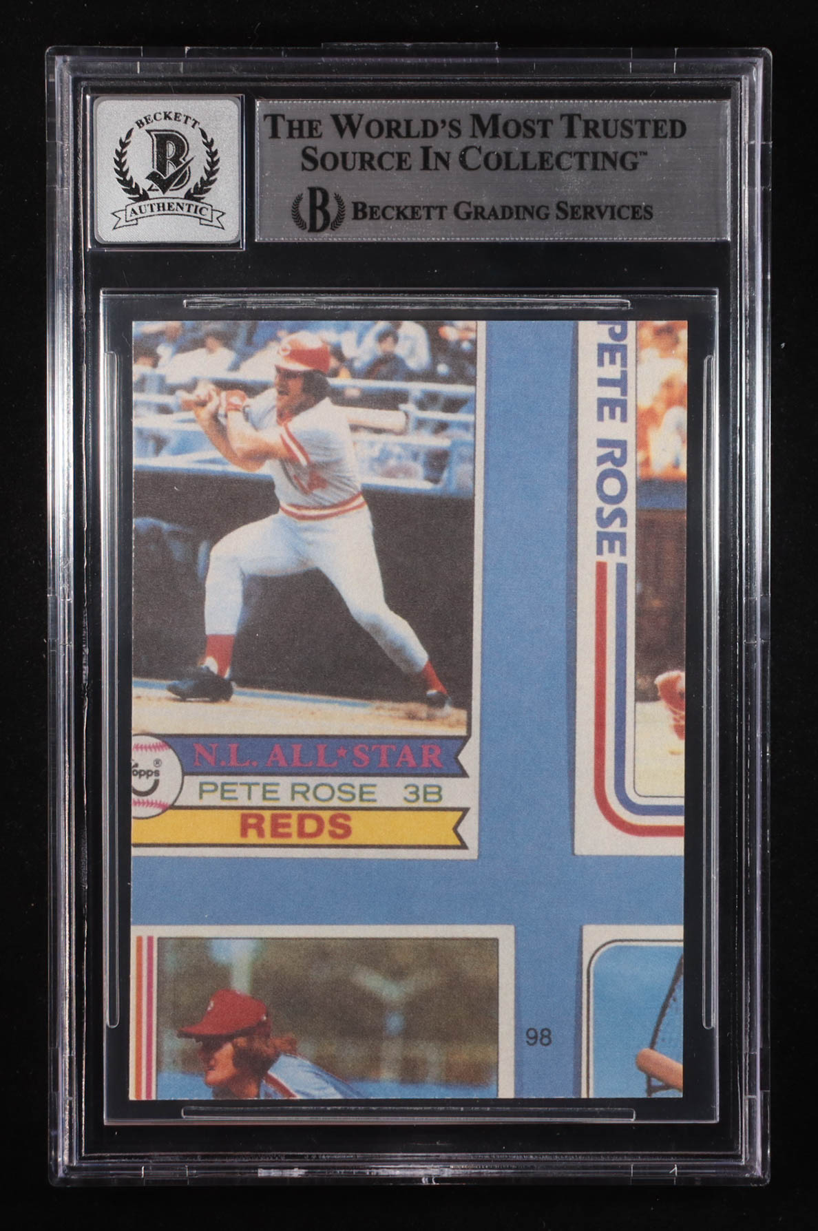 Pete Rose Signed 1985 Topps #98 (BGS | Auto 10) at PristineAuction.com Pete Rose Signed 1985 Topps #98 (BGS | Auto 10) at PristineAuction.com